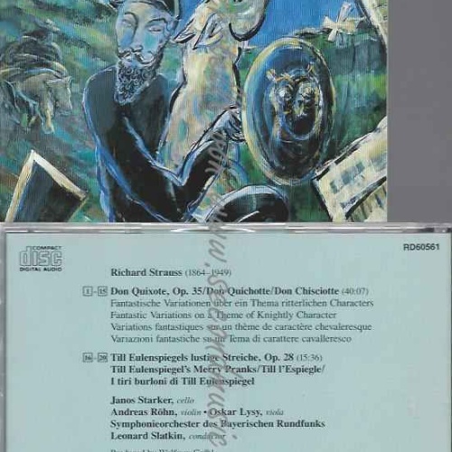 CD--STRAUSS, RICHARD--DON QUIXOTE-TILL EULENSPIEGEL