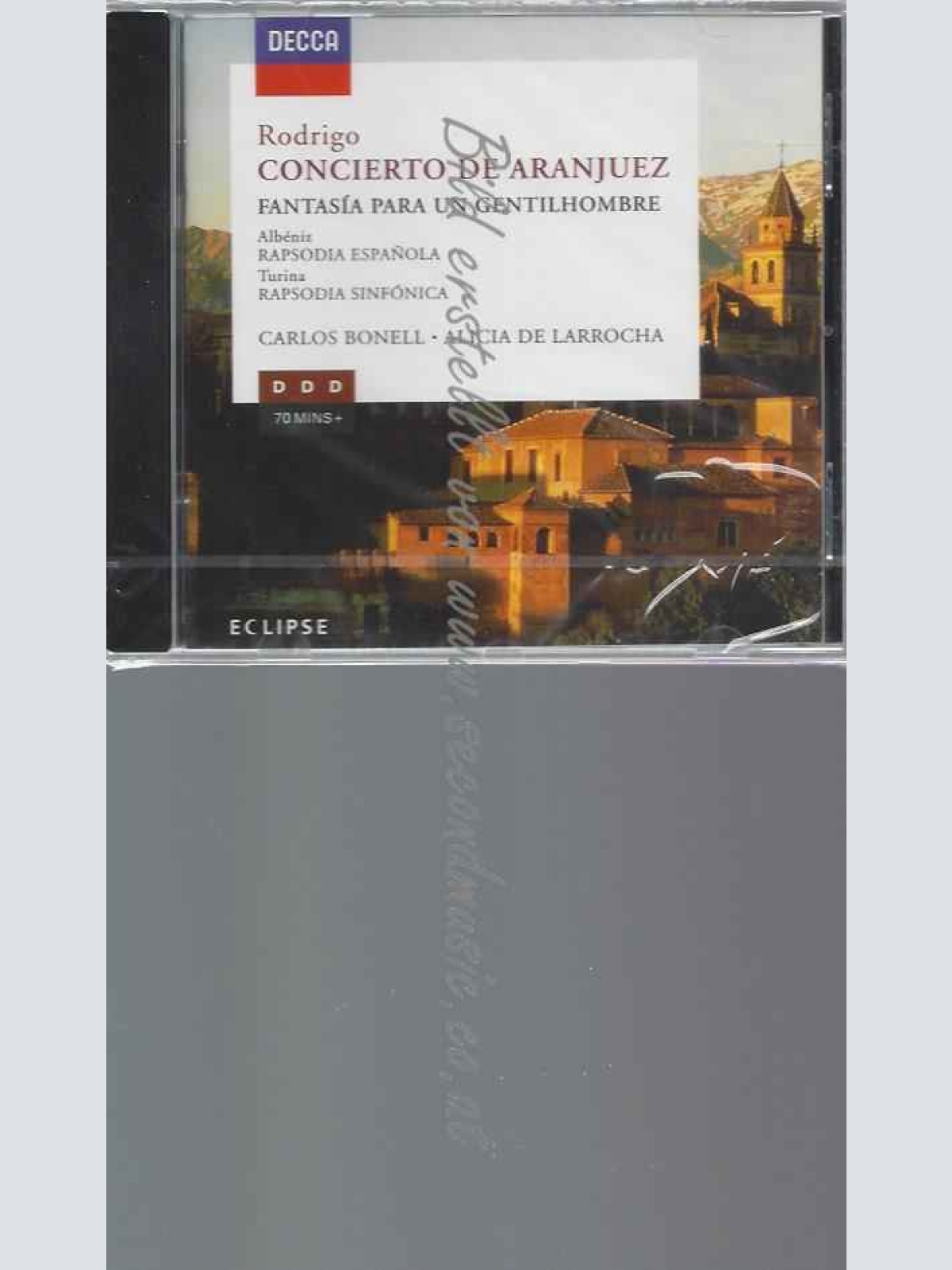 CD--GENTILHOMBRE U.A./ BONELL, LARROCHA, ET AL.--CONCERTO ARANJUEZ