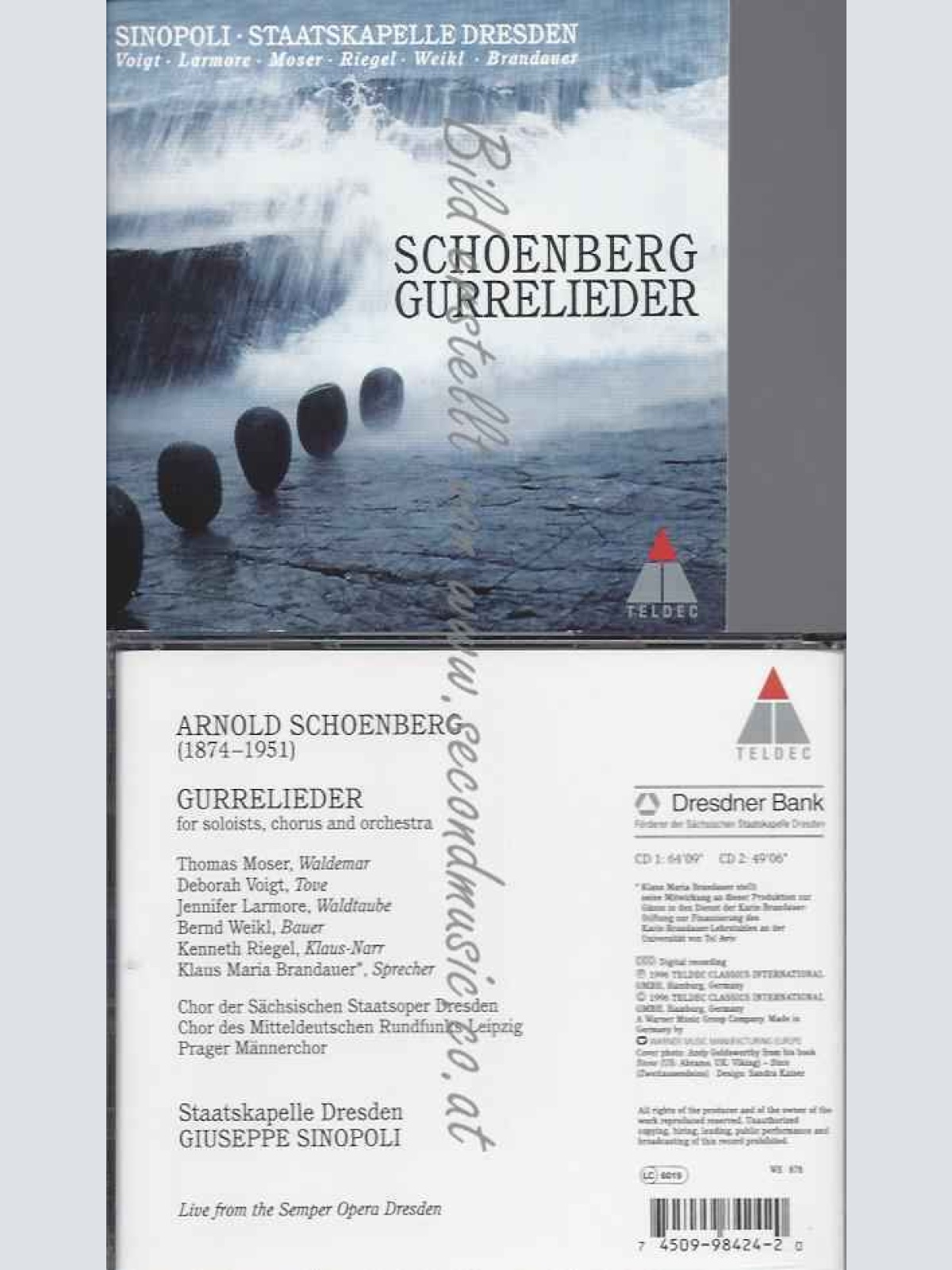 CD--SINOPOLI, LARMORE, ET AL.--GURRE-LIEDER