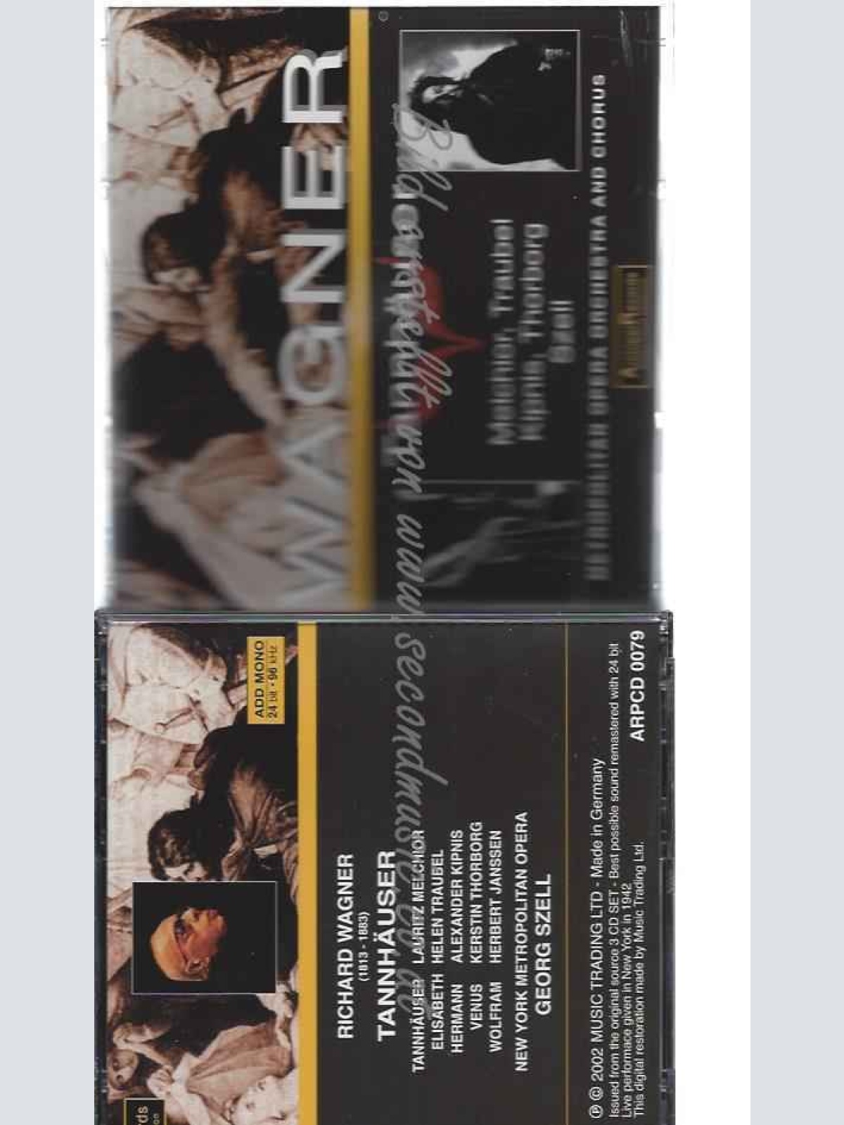 CD--ET/ RICHARD WAGNER--TANNHAÜSER