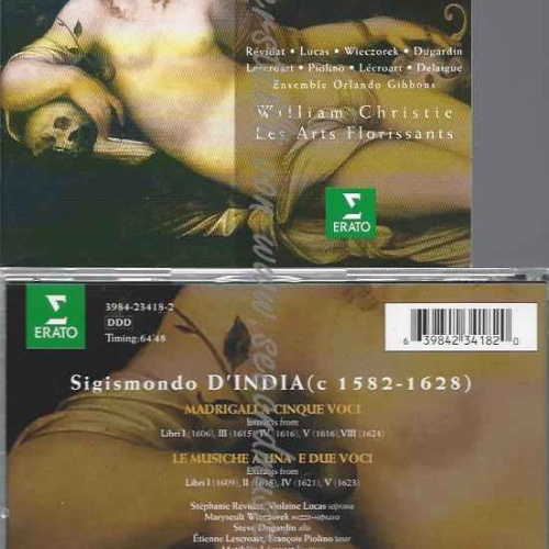 CD--CHRISTIE,WILLIAM, AFL, ET AL.--ITALIENISCHE MADRIGALE