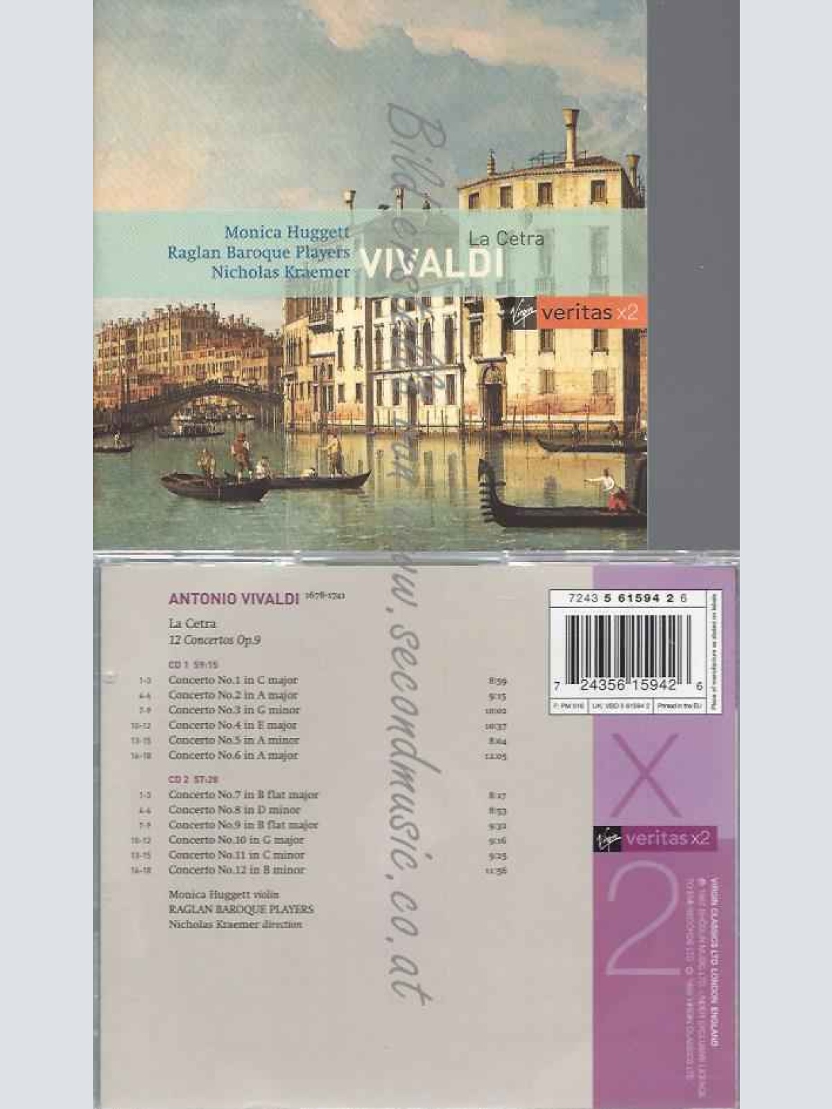 CD--HUGGETT, RAGLAN, ET AL.--LA CETRA OP. 9