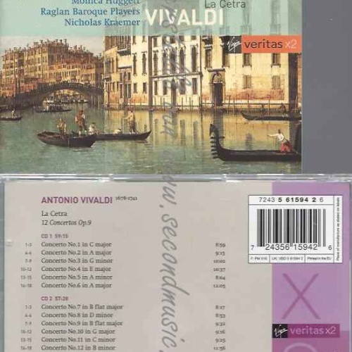 CD--HUGGETT, RAGLAN, ET AL.--LA CETRA OP. 9