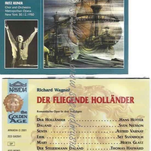 CD--950/ REINER, HOTTER, ET AL.--DER FLIEGENDE HOLLÄNDER