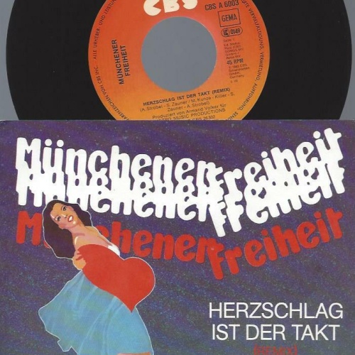 7"   Münchener Freiheit  Herzschlag Ist Der Takt