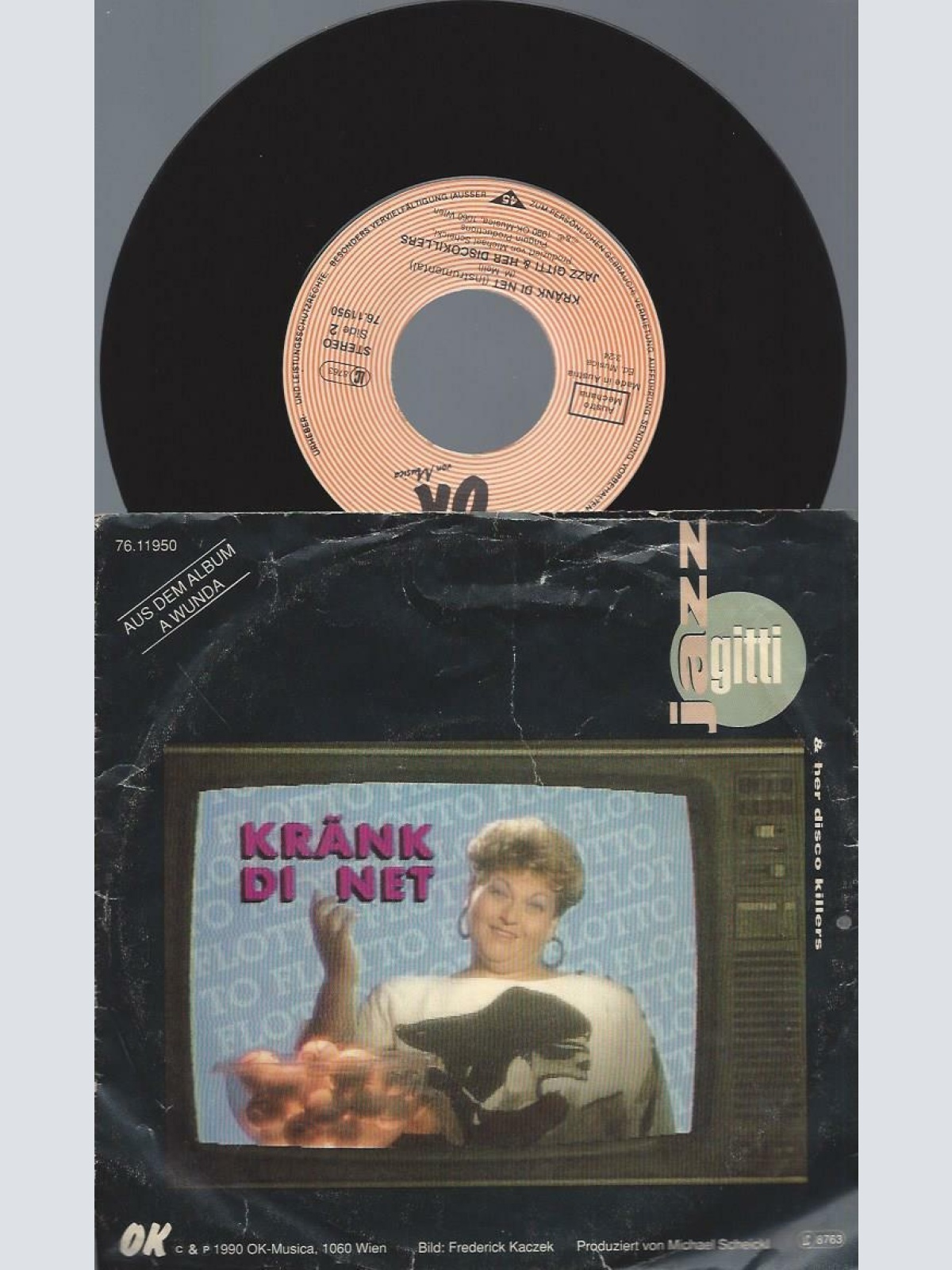 7"   Jazz Gitti And Her Disco Killers – Kränk Di Net