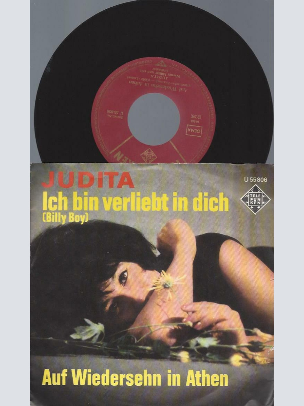 7"   Judita  Ich Bin Verliebt In Dich (Billy Boy)