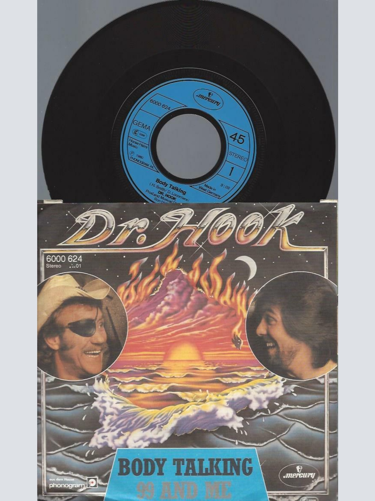 7"   Dr. Hook  Body Talking