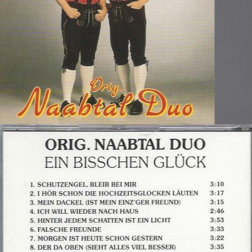 CD--Original Naabtal Duo  Ein Bißchen Glück/ VM Records