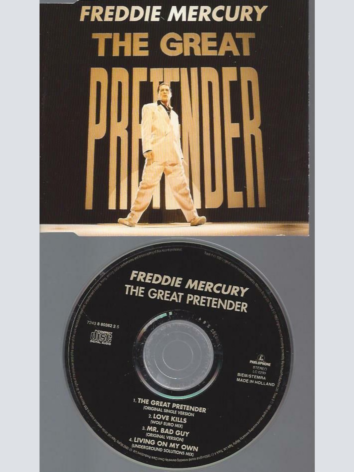 CD--  Freddie Mercury – The Great Pretender