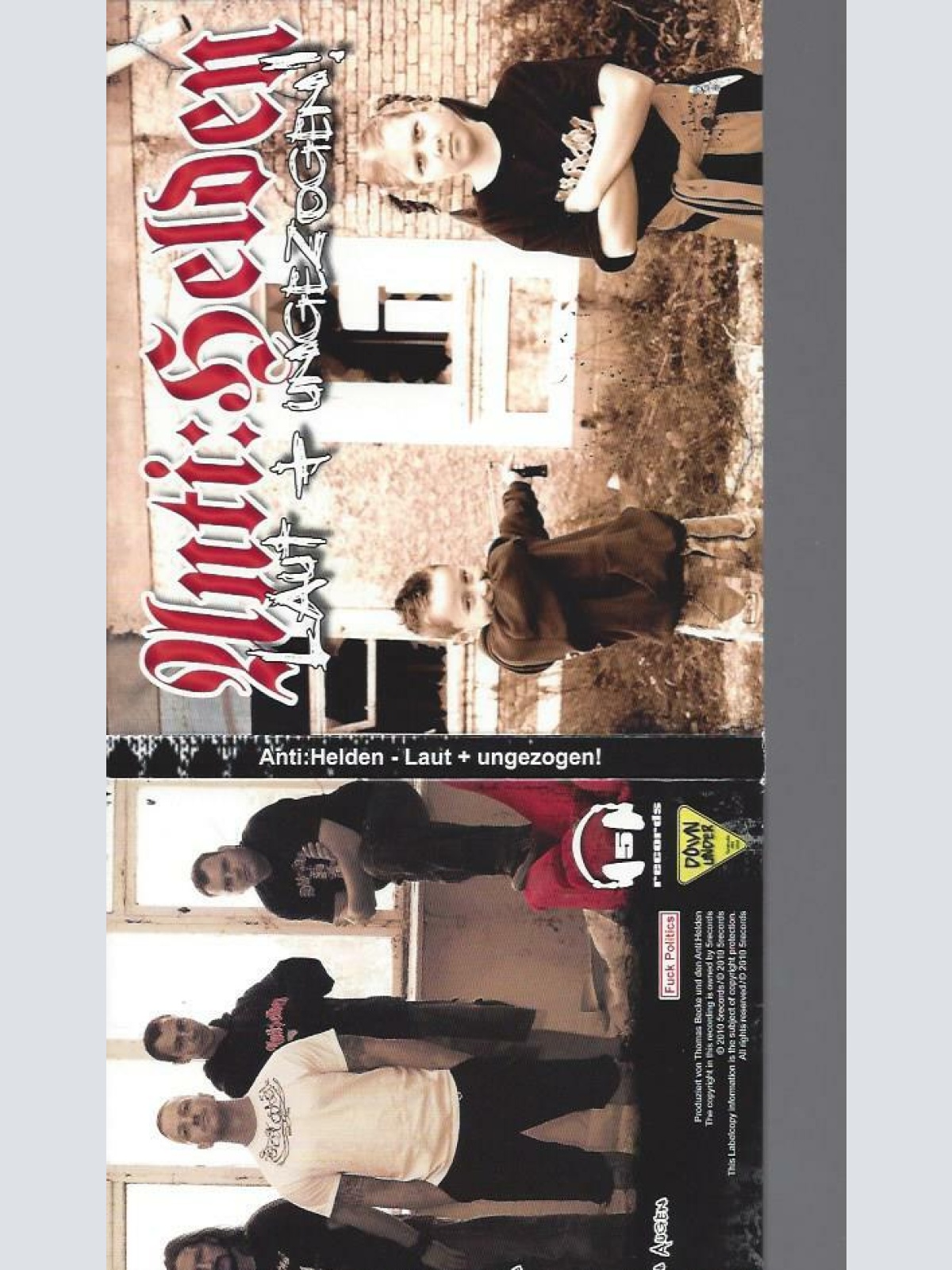 CD--Anti Helden Laut Ungezogen