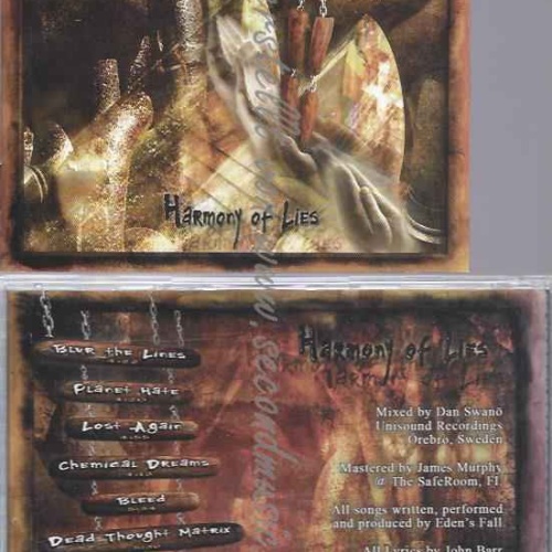 CD--EDEN'S FALL | --HARMONY OF LIES