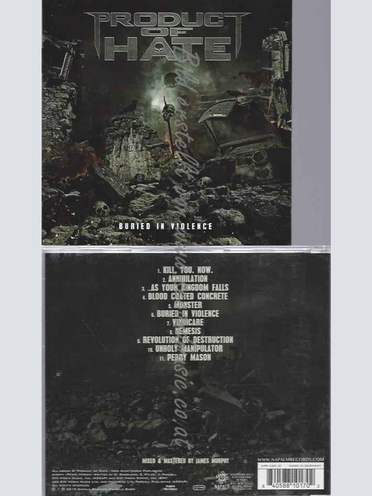 CD--PRODUCT OF HATE | --BURIED IN VIOLENCE