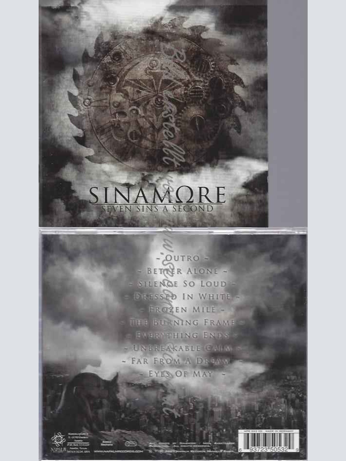 CD--SINAMORE | --SEVEN SINS A SECOND