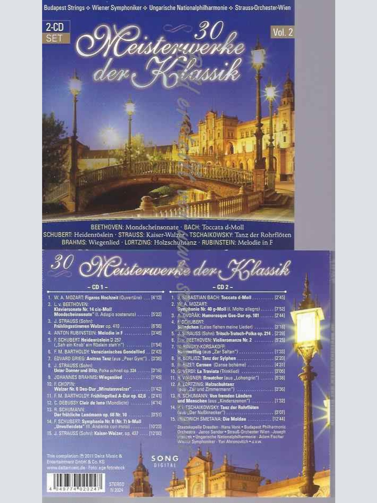 CD--VARIOUS | --30  MEISTERWERKE DER KLASSIK-VOL.2