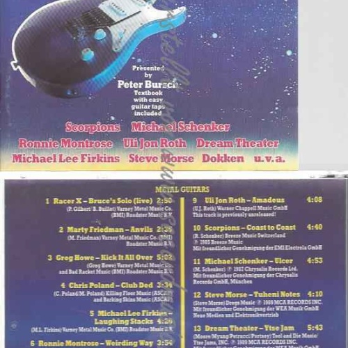 CD--RACER X, SCORPIONS, ET AL. | --METAL GUITARS ()
