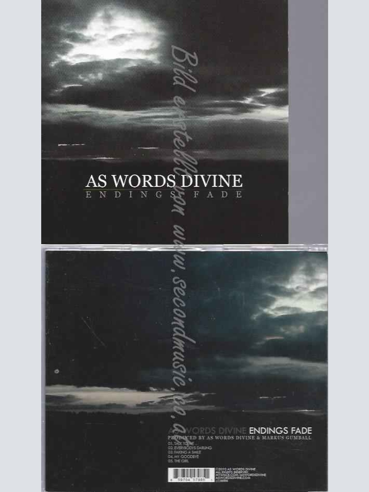 CD--AS WORDS DIVINE | --ENDINGS FADE