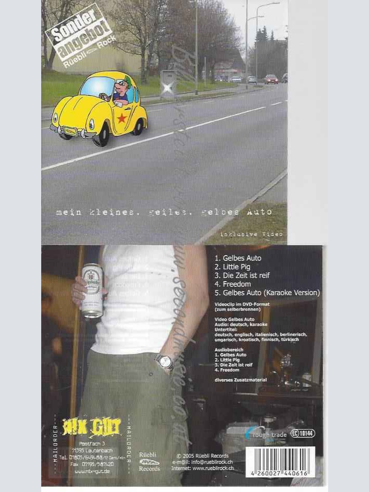 CD--SONDERANGEBOT--GELBES AUTO [SINGLE-CD]