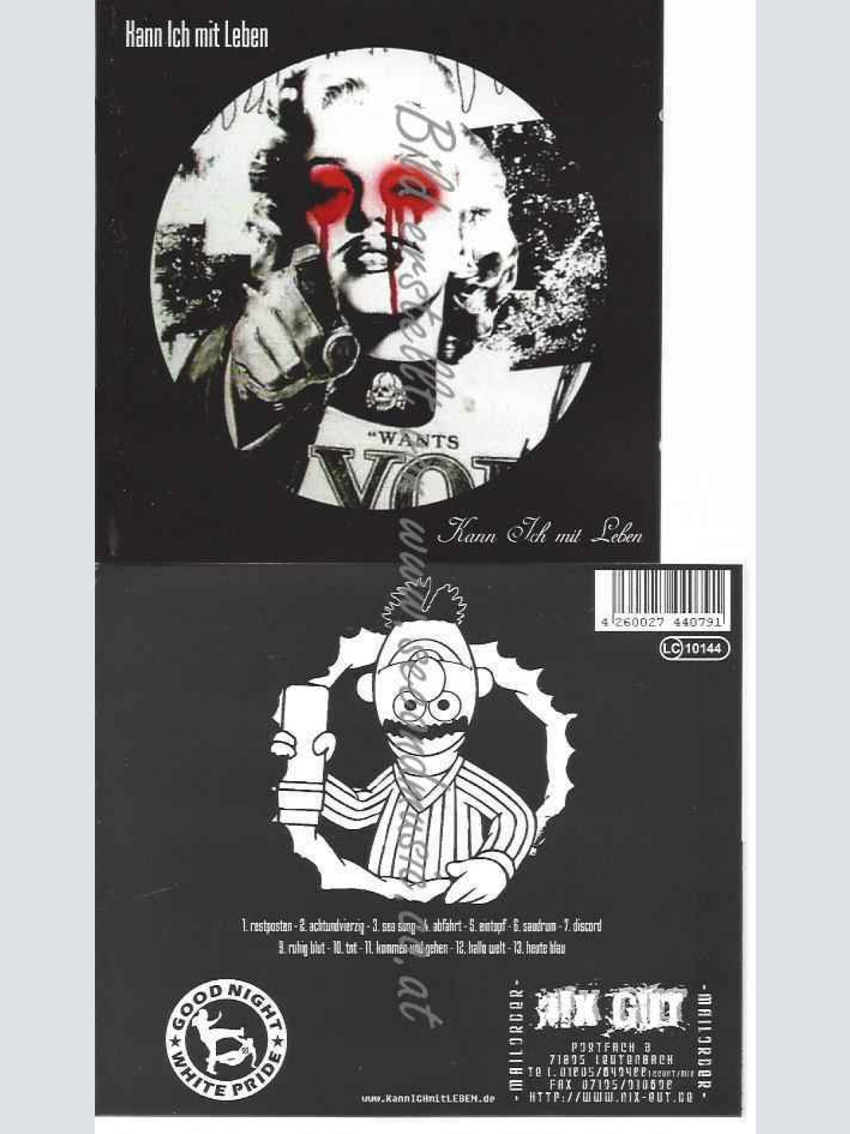 CD--KANN ICH MIT LEBEN--KANN ICH MIT LEBEN