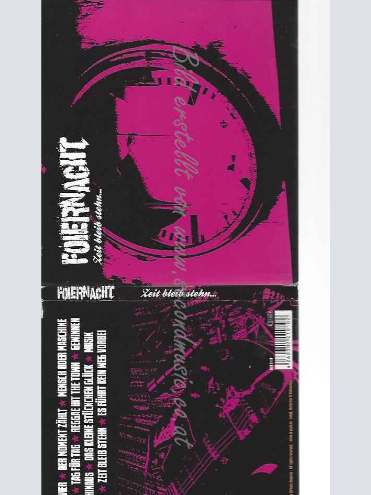 CD--FOIERNACHT--ZEIT BLEIB STEHN...