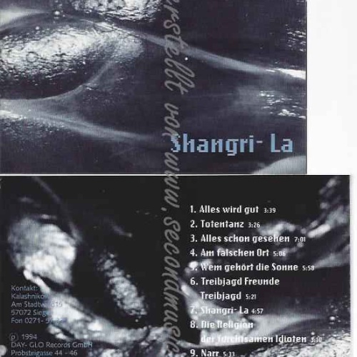 CD--DORIS DECKER | --KALASHNIKOW SHANGRI-LA CD