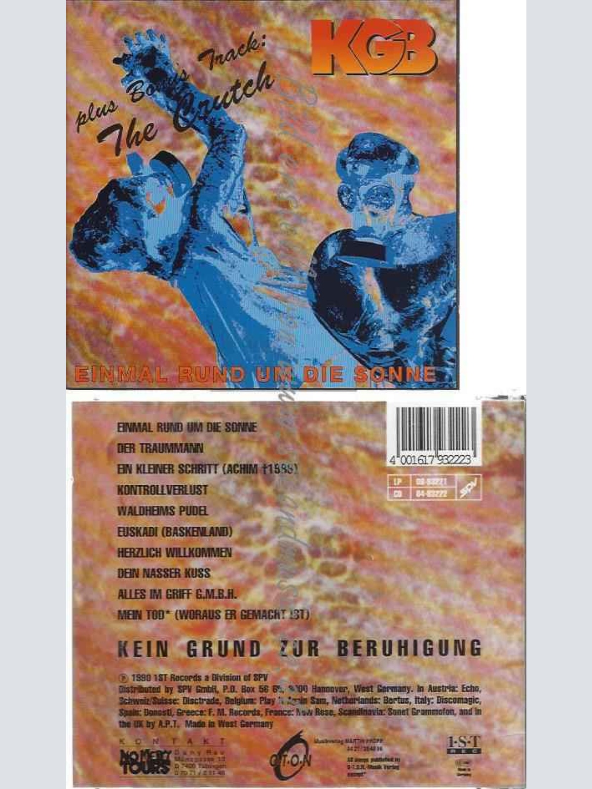 CD--  KGB ? Einmal Rund Um Die Sonne