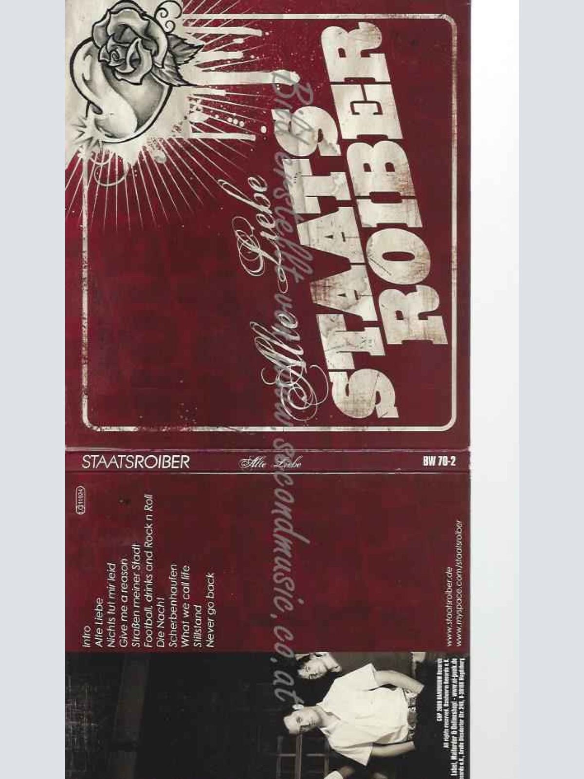 CD--STAATSROIBER--ALTE LIEBE