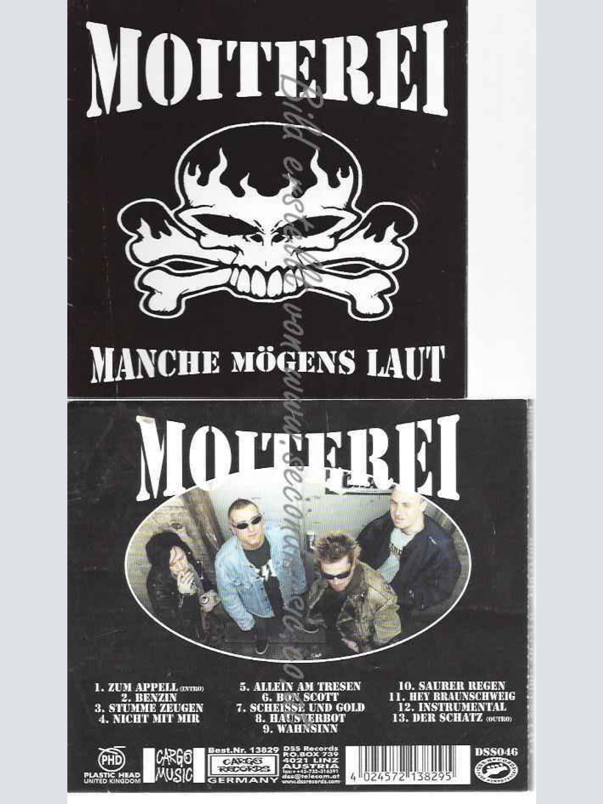 CD--MOITEREI | --MANCHE MOEGEN'S LAUT