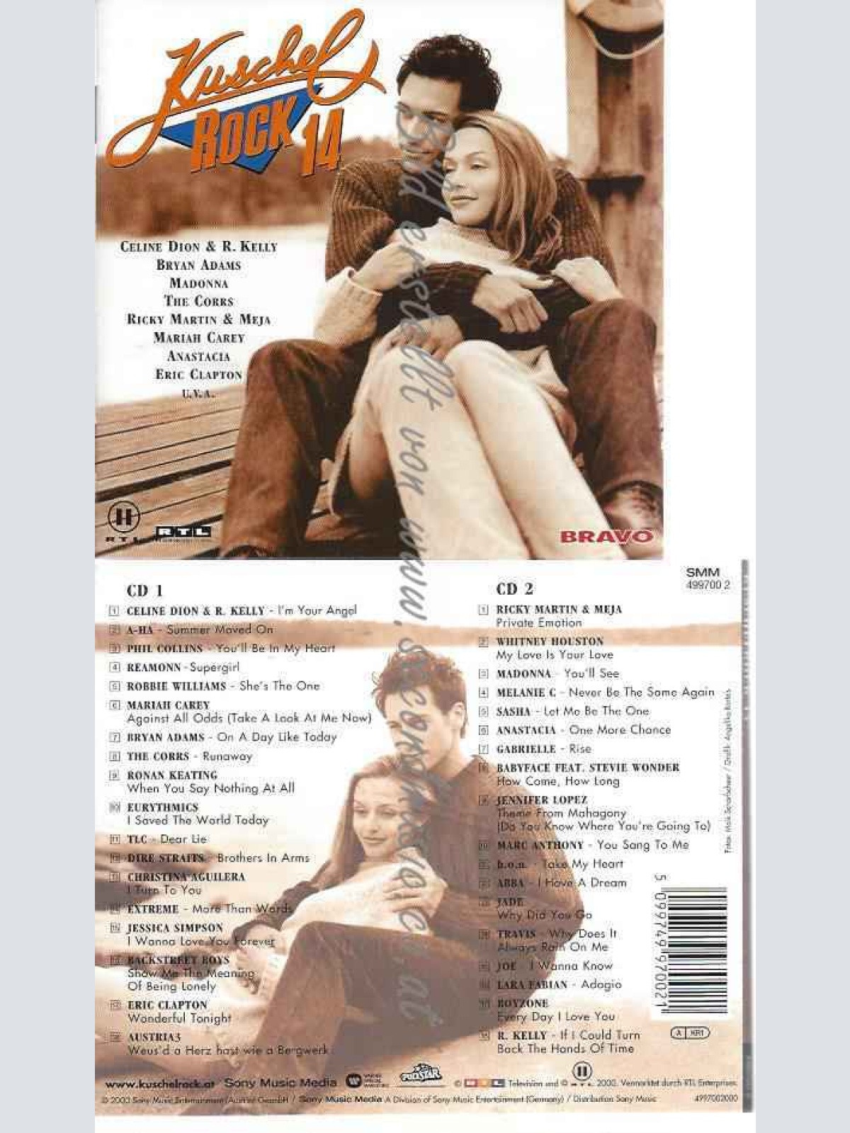 CD--VARIOUS UND VAR. | --KUSCHELROCK VOL.14