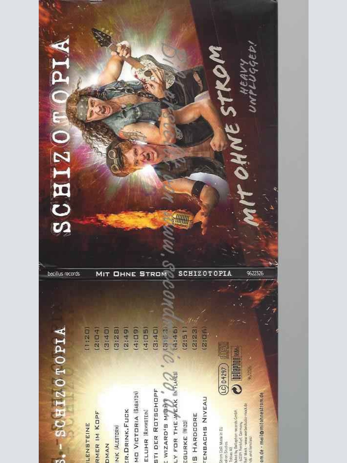 CD--MIT OHNE STROM | --SCHIZOTOPIA-HEAVY UNPLUGGED!