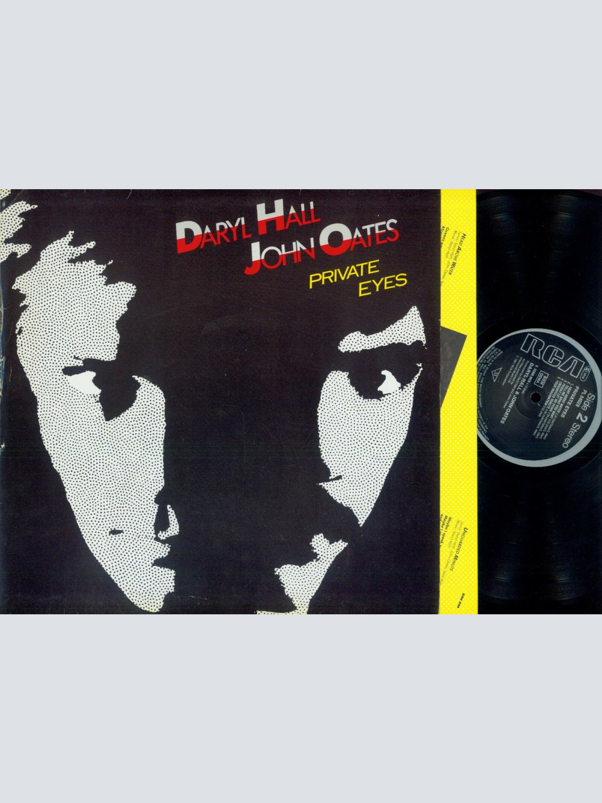 LP--Daryl Hall & John Oates – Private Eyes // OIS // PL 84028
