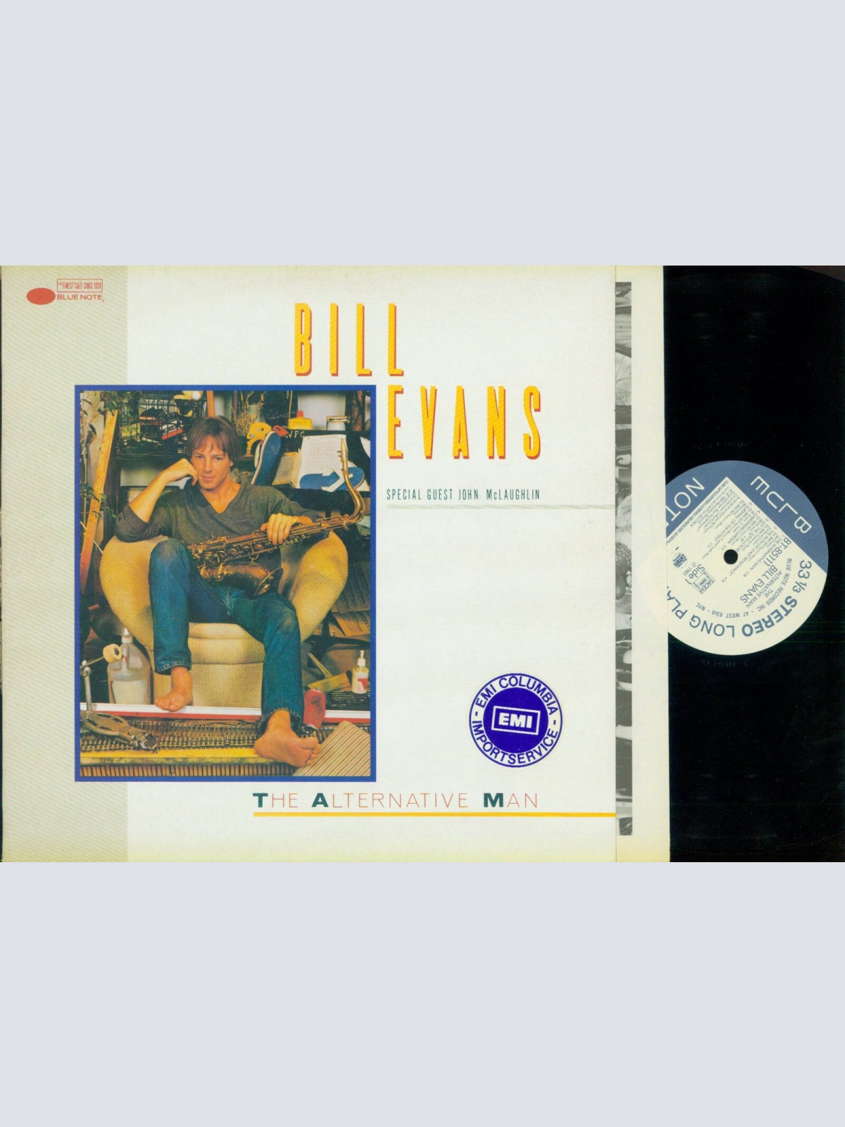 LP--Bill Evans  – The Alternative Man //OIS // BT85111
