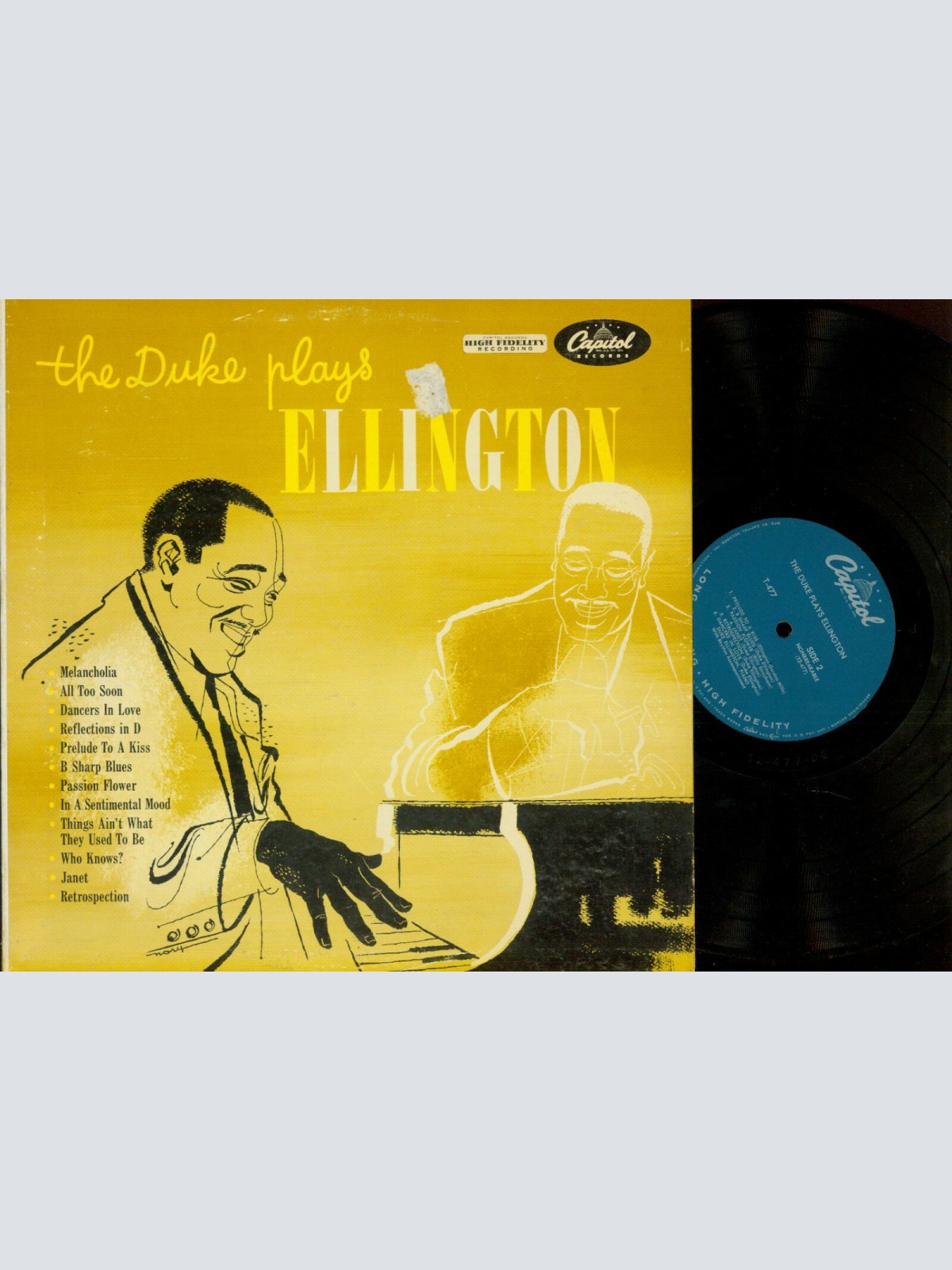 LP--Duke Ellington – The Duke Plays Ellington // T477