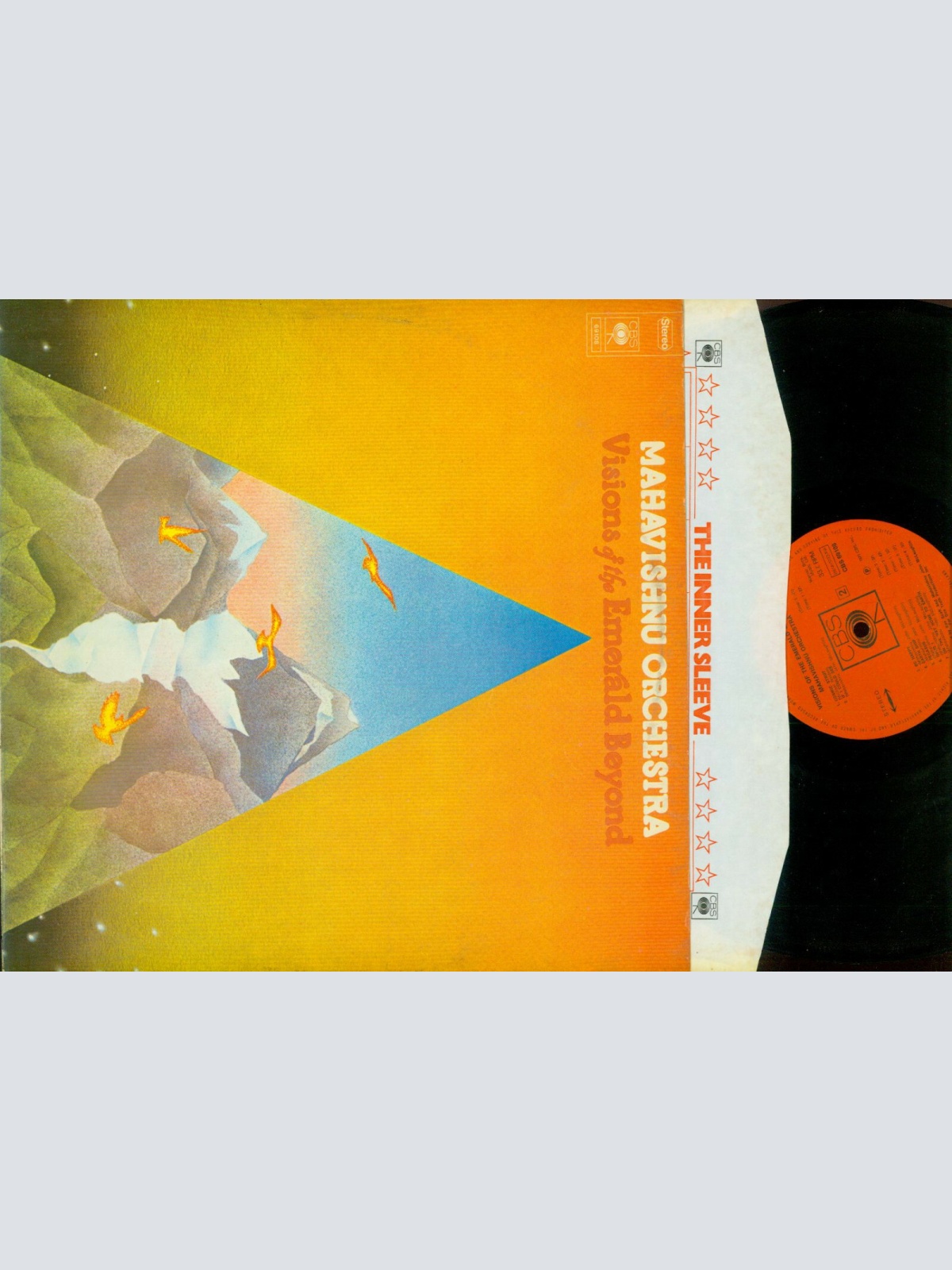 LP--Mahavishnu Orchestra – Visions Of The Emerald Beyond // OIS //1975 NL