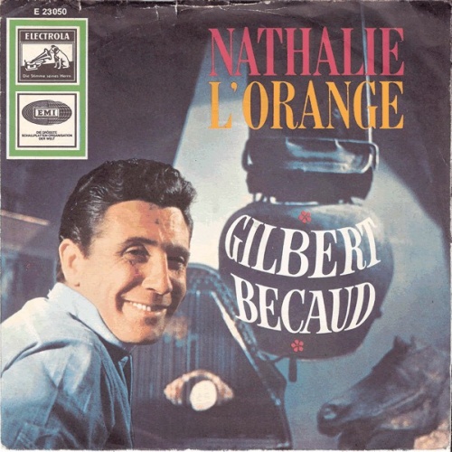 7", Single Gilbert Bécaud - Nathalie / L'Orange