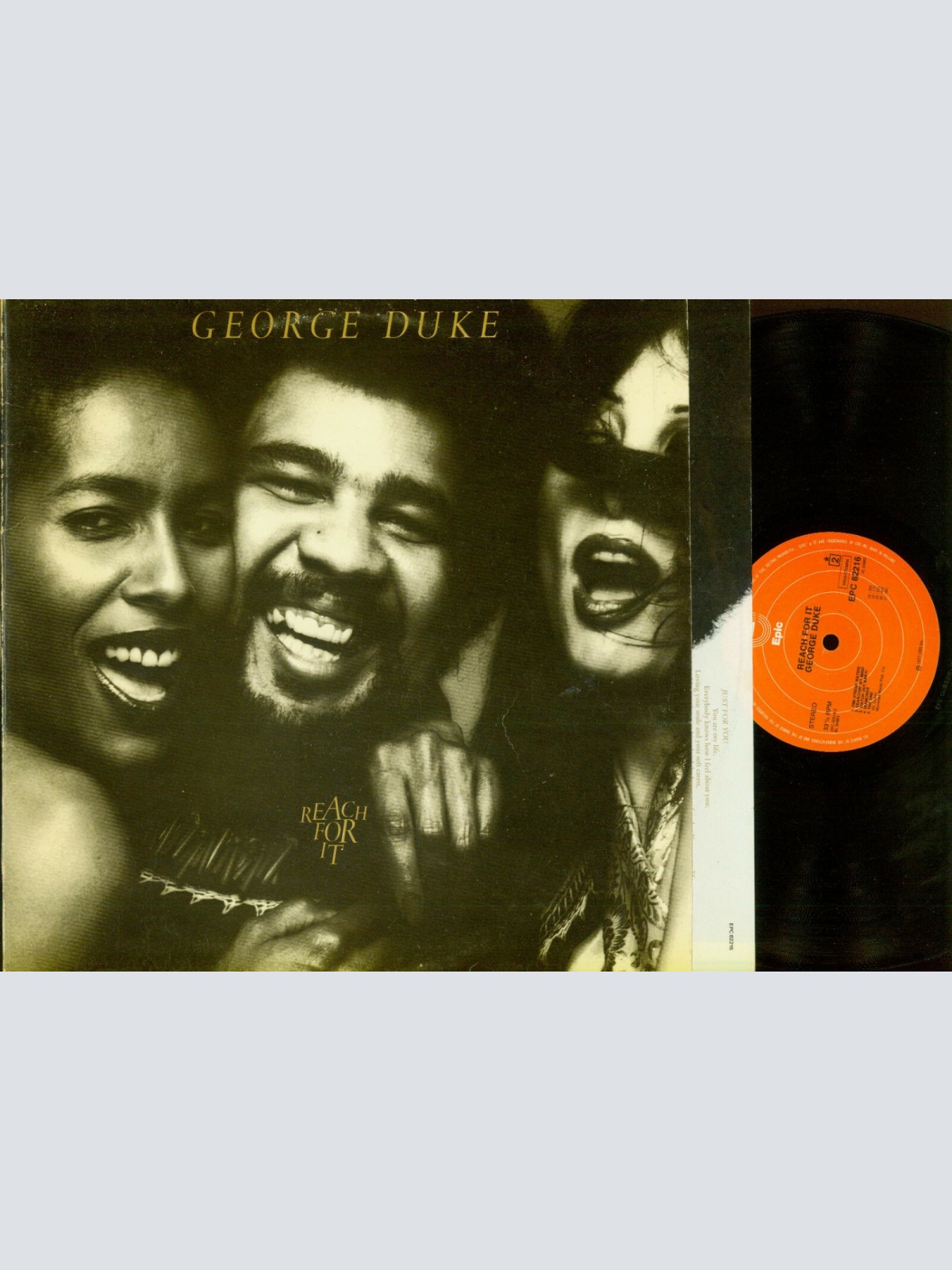 LP--George Duke – Reach For It // OIS