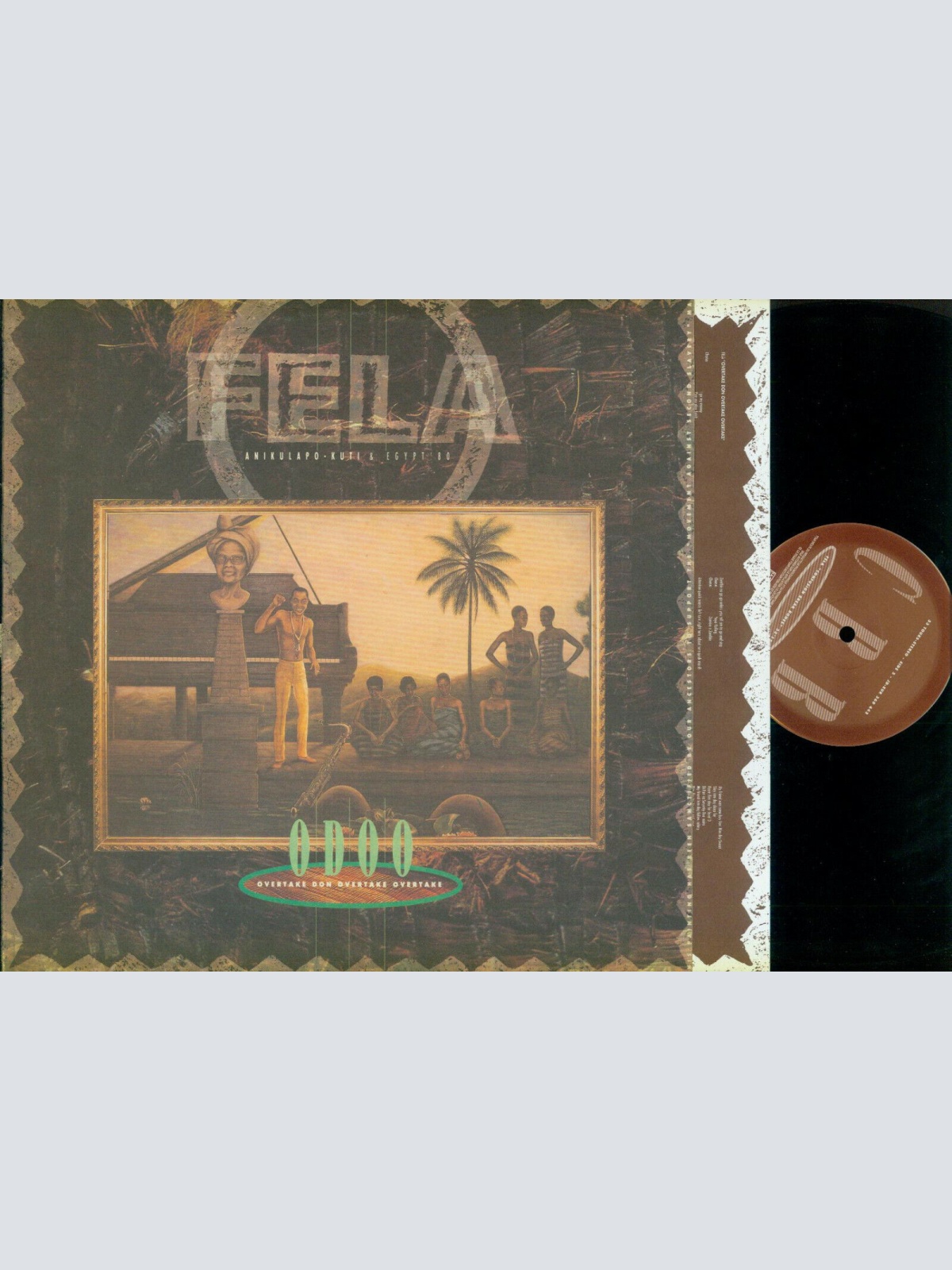 LP--Fela Anikulapo-Kuti & Egypt '80 – ODOO //1990