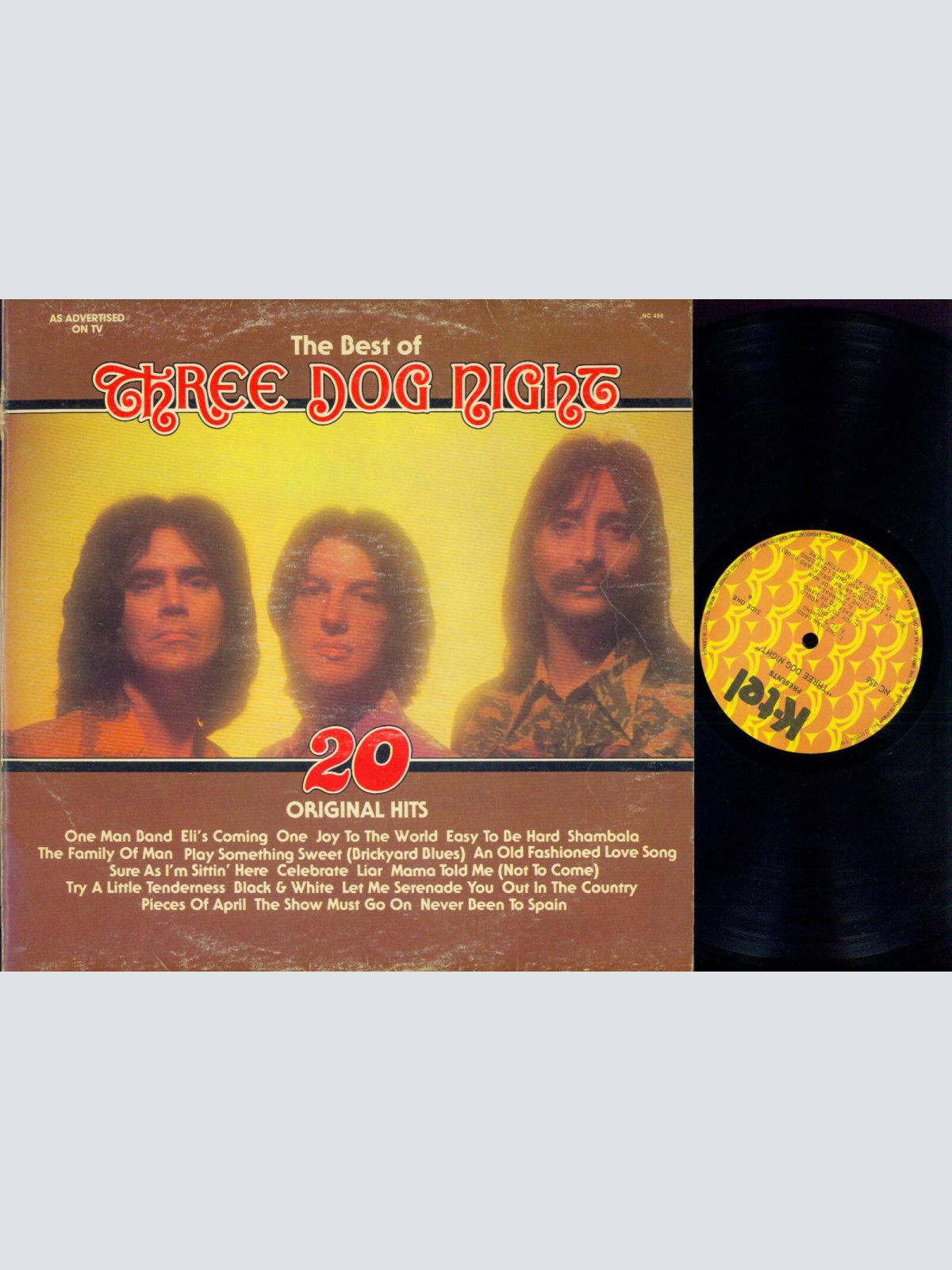 LP--Three Dog Night – The Best Of Three Dog Night