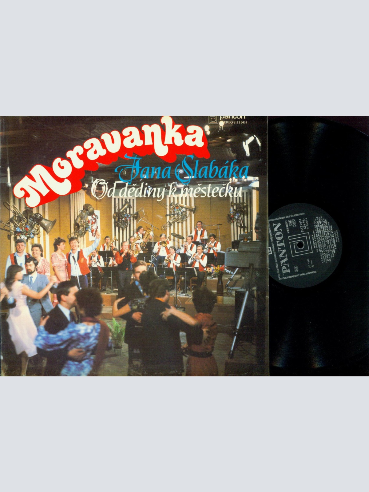 LP--Moravanka Jana Slabáka – Od Dědiny K Městečku