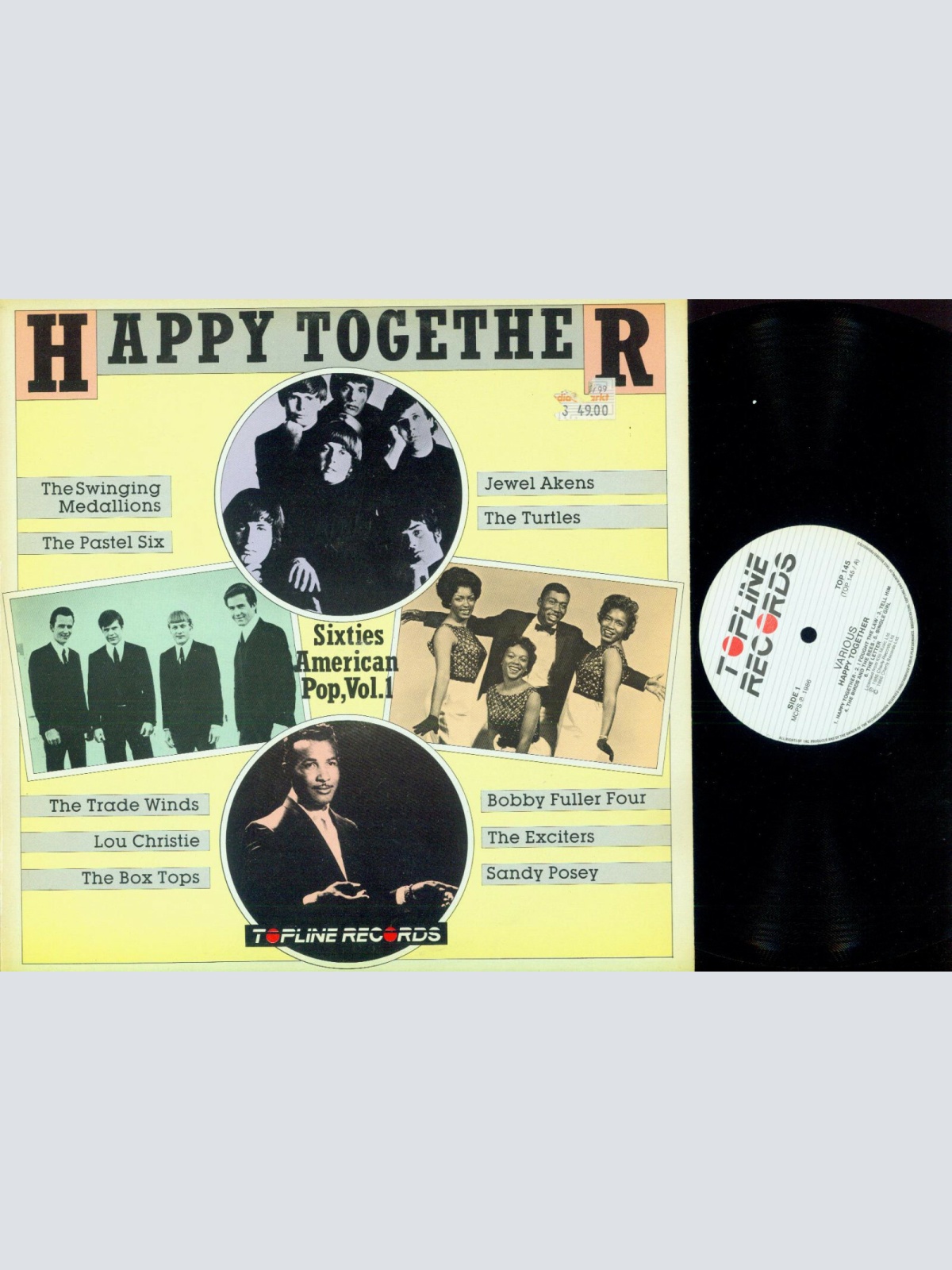LP--Happy Together- Various //