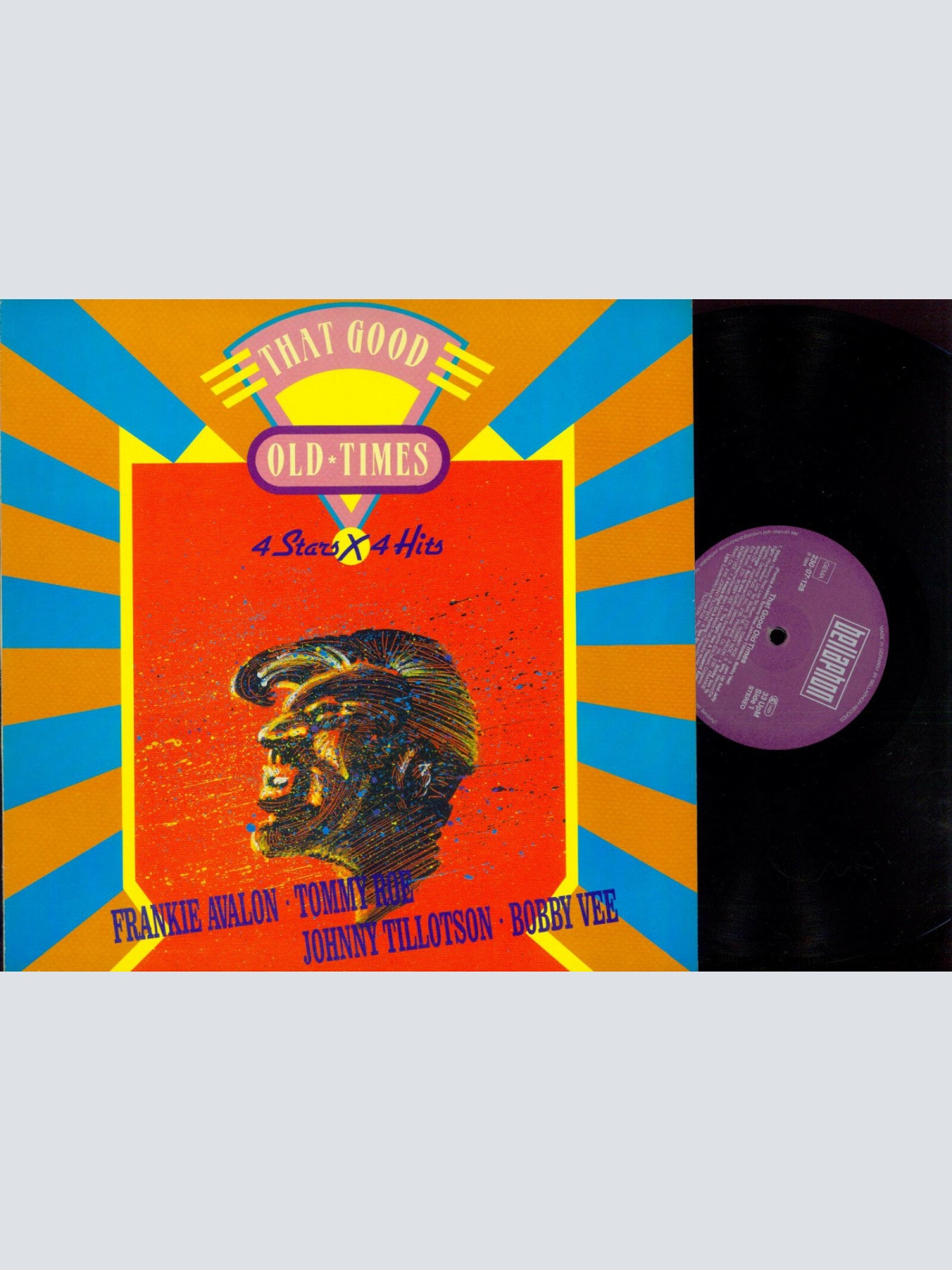 LP--Tommy Roe, Frankie Avalon, Johnny Tillotson, Bobby Vee – That Good Old Times