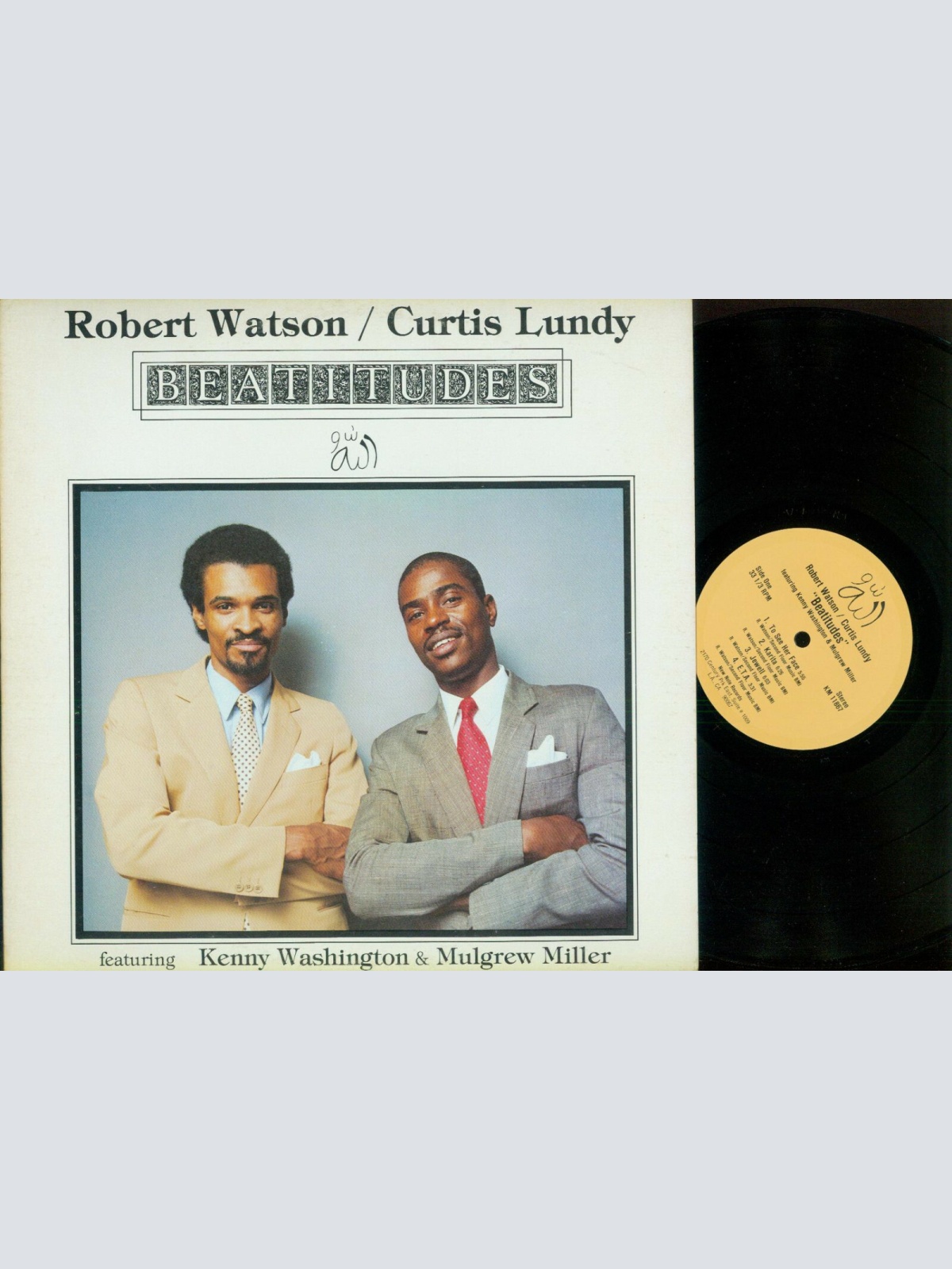 LP--Robert Watson / Curtis Lundy – Beatitudes / US LP