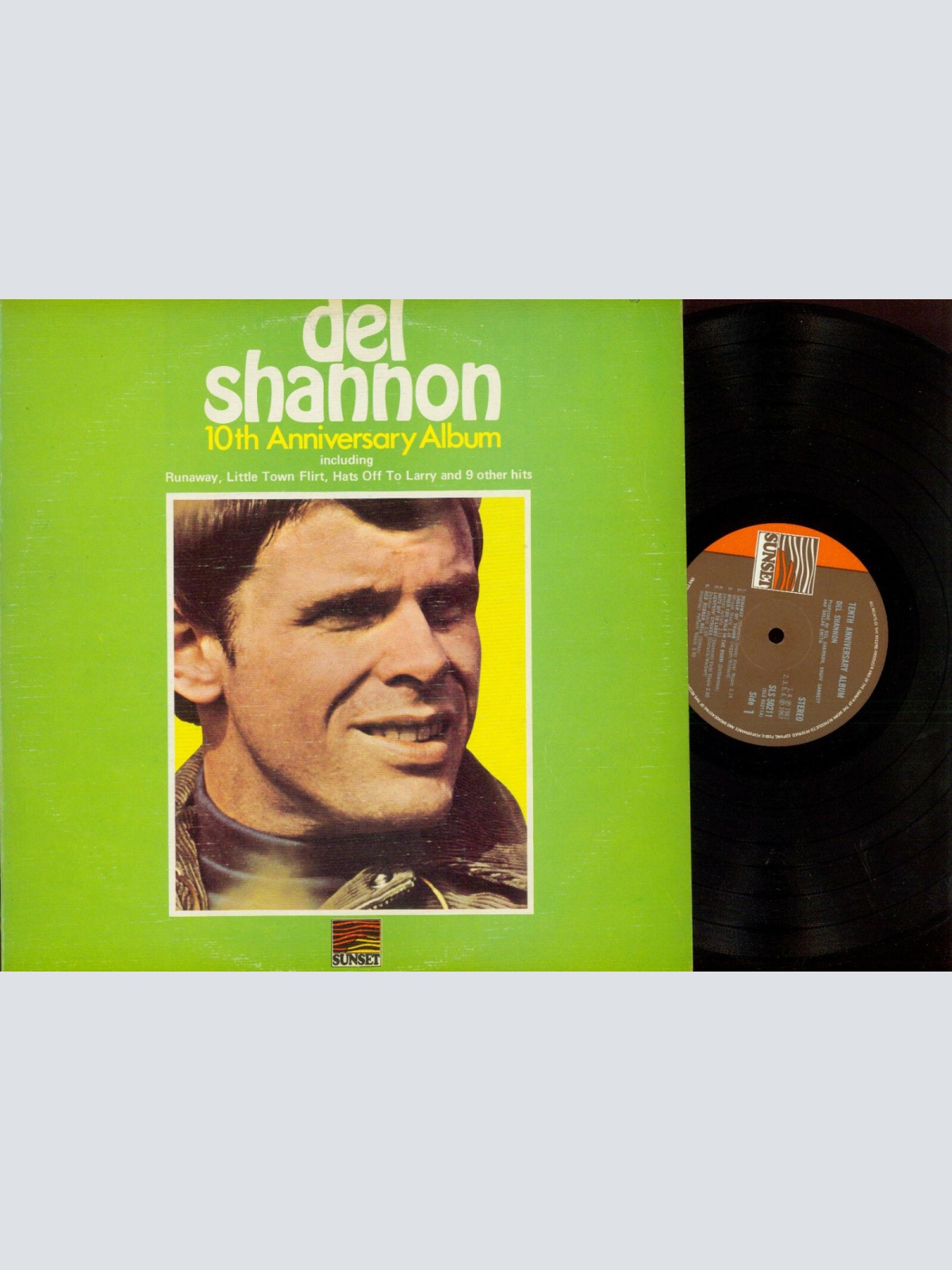 LP--Del Shannon – 10th Anniversary Album