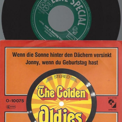 7" Greta Keller – Wenn Die Sonne Hinter Den Dächern Versinkt / Jonny,