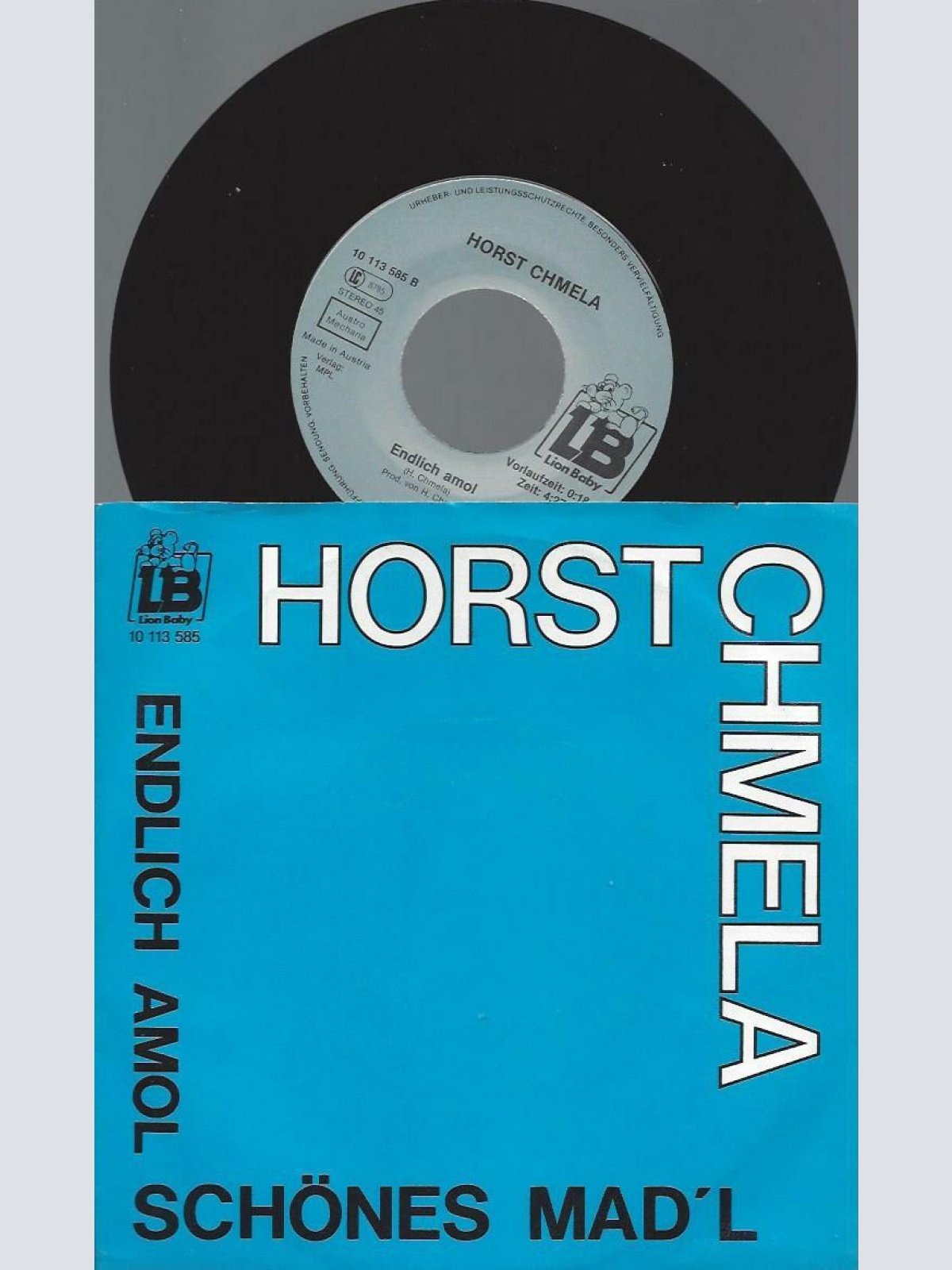 7" Horst Chmela – Schönes Mad´l   // NM