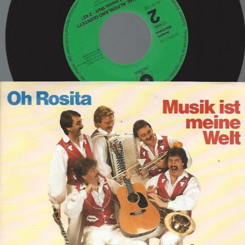 7"  Orig. Alpenland Quintett – Oh, Rosita   // NM