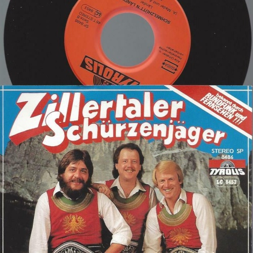 7" Zillertaler Schürzenjäger – Verliebt In Die Heimat   / NM
