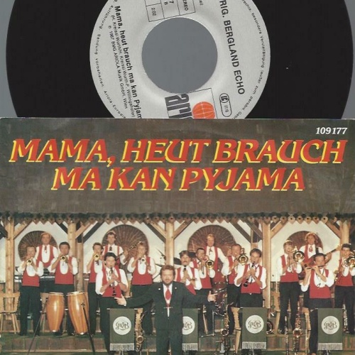 7" Wolfgang Lindner Band //  Mama heut brauch ma kan Pyjama    // NM
