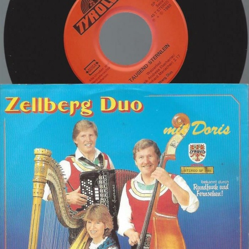 7" Zellberg Duo Mit Doris – Servus Ihr Freunde   / NM