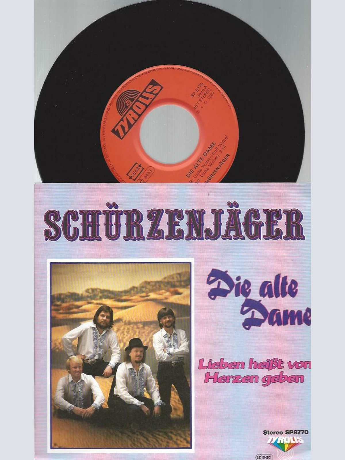 7" Schürzenjäger – Die Alte Dame    / NM
